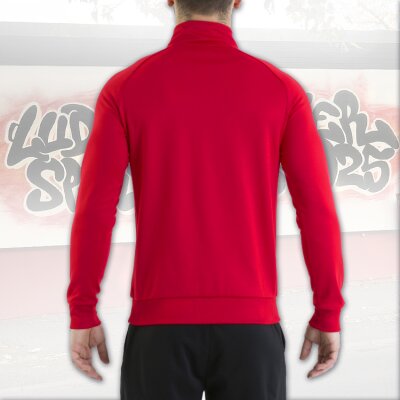 1/4 Zip Sweater • Faraon • LSC • Rot