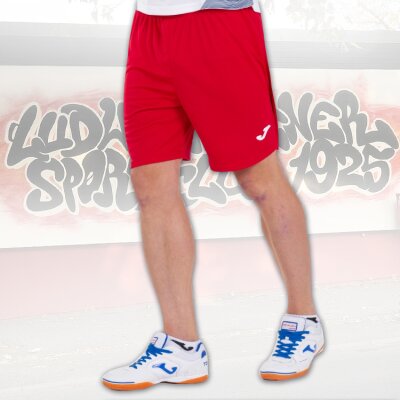 Trainingshose kurz • Nobel • LSC • Rot • Ohne Taschen