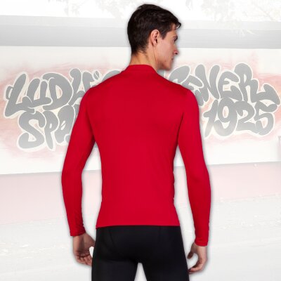 Funktions-Shirt lang • Brama Academy • LSC • Rot