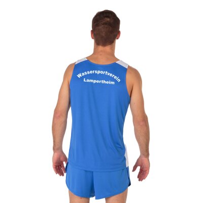 Träger-Shirt • Record II • WSV Lampertheim • Blau/Weiß