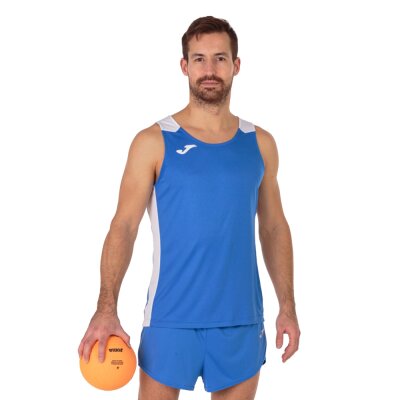 Träger-Shirt • Record II • WSV Lampertheim • Blau/Weiß