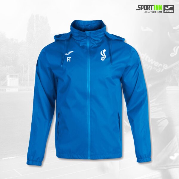 Regenjacke • Trivor • VfR Frankenthal • Blau • mit Kapuze