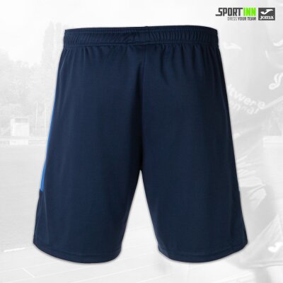 Hose kurz • Eco Championship • VfR Frankenthal • Dunkelblau/Blau • mit Taschen