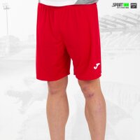 Trainingshose kurz • Nobel • Wormatia • Rot • Ohne Taschen