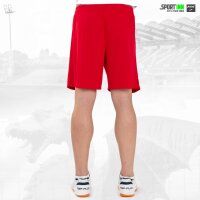 Trainingshose kurz • Nobel • Wormatia • Rot • Ohne Taschen