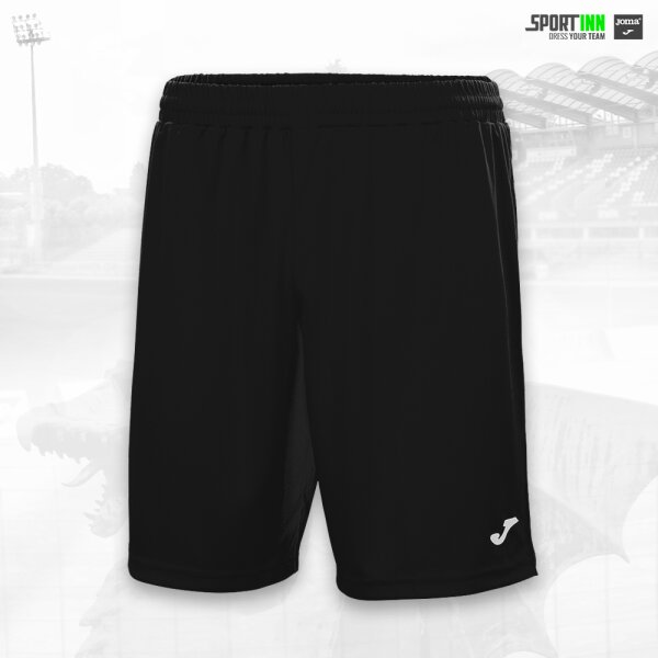 Trainingshose kurz • Nobel • Wormatia • Schwarz • Ohne Taschen