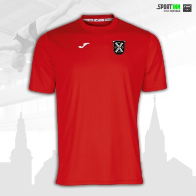 Trainings-Shirt • Combi • TVL Turnen • Rot • Kurzarm