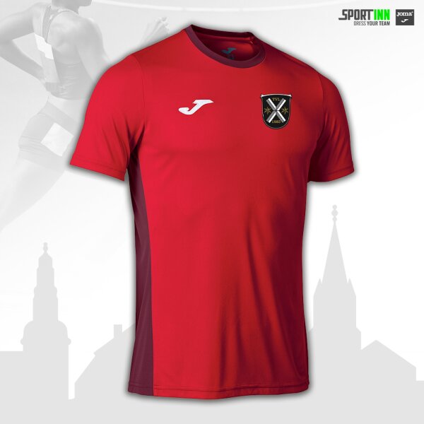 Laufshirt • Winner II • TVL Leichtathletik • Rot/Weinrot