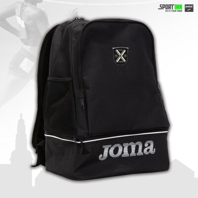 Rucksack • Training • TVL Leichtathletik • Schwarz • mit Schuhfach und Netzen