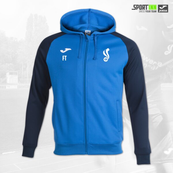 Kapuzenjacke • Academy  IV • VfR Frankenthal • Blau/Dunkelblau • Langarm