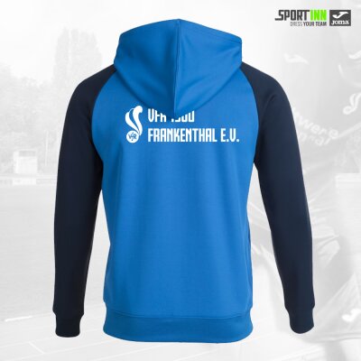 Kapuzenjacke • Academy  IV • VfR Frankenthal • Blau/Dunkelblau • Langarm
