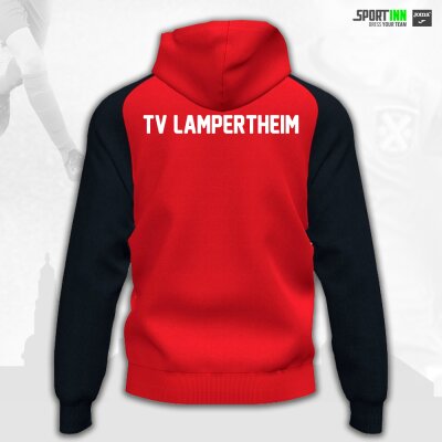 Trainingsjacke • Academy IV • TVL Fussball • Rot/Schwarz • Langarm