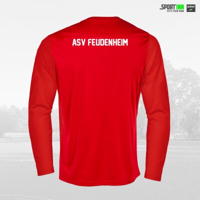 Longsleeve • Combi • ASVF Fussball • Rot • Langarm