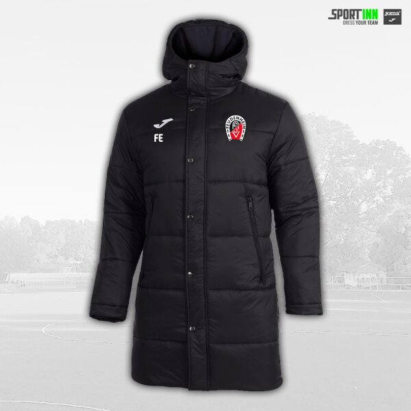 Anorak • Islandia III • ASVF Fussball • Schwarz • mit Kapuze