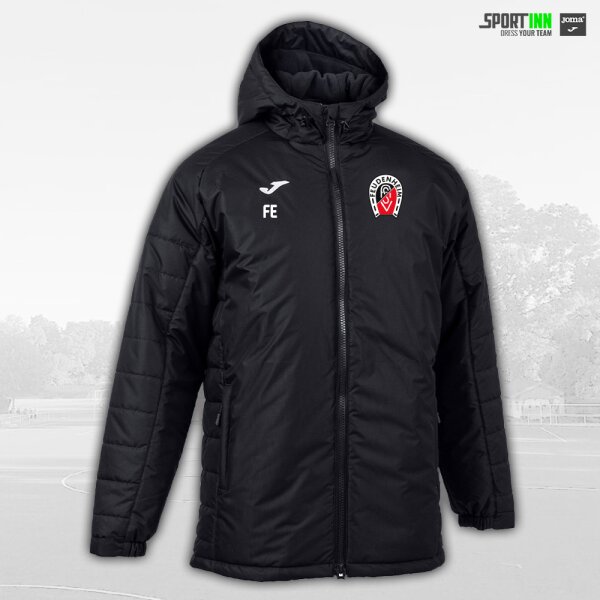 Jacke • Cervino • ASVF Fussball • Schwarz • mit Kapuze