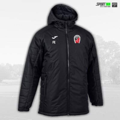 Jacke • Cervino • ASVF Fussball • Schwarz • mit Kapuze