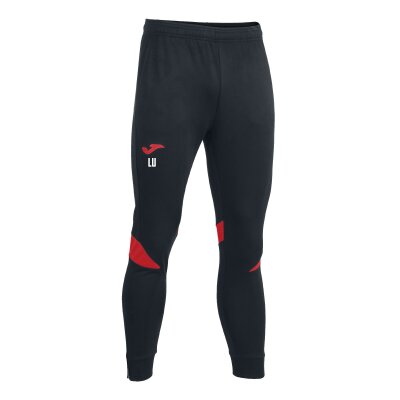 Trainingshose lang • Championship VI • LSC • Schwarz/Rot • mit Taschen