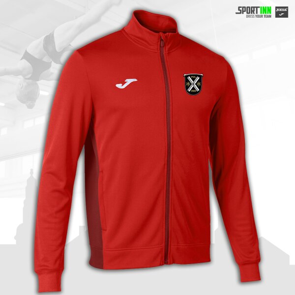Trainingsjacke • Winner II • TVL Turnen • Rot/Schwarz • Langarm
