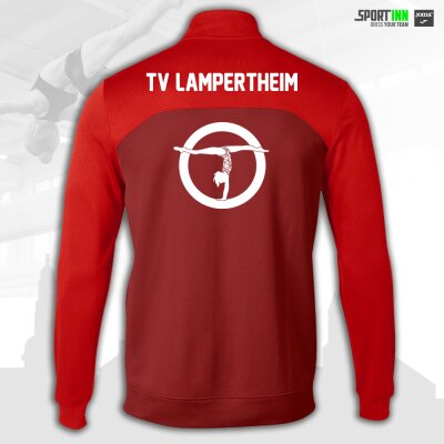 Trainingsjacke • Winner II • TVL Turnen • Rot/Schwarz • Langarm