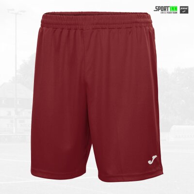 Trainingshose kurz • Nobel • TSV Neckarau • Weinrot • Ohne Taschen