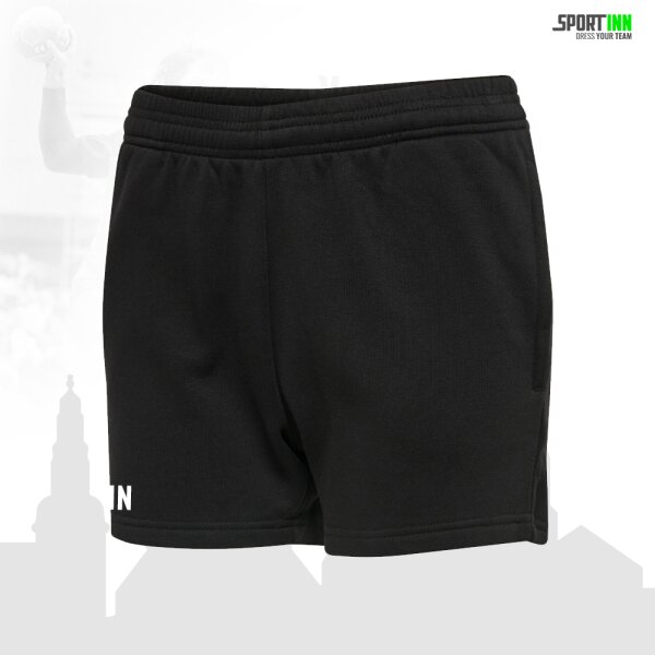 Jogginghose kurz • TVL Handball • Schwarz • Hummel • hmlred basic sweat shorts women