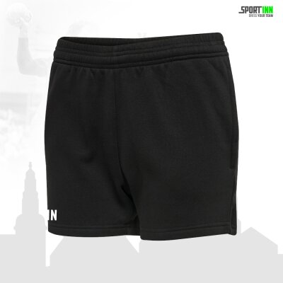 Jogginghose kurz • TVL Handball • Schwarz • Hummel • hmlred basic sweat shorts women