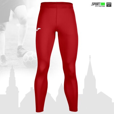 Funktions-Leggings lang • Brama Academy • TVL Fussball • Rot