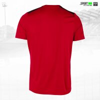 Ausgeh-Shirt • Championship VI • Wormatia • Rot/Schwarz • Kurzarm