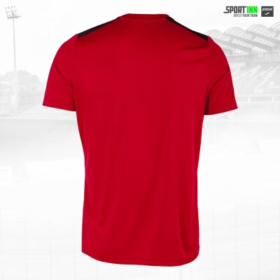 Ausgeh-Shirt • Championship VI • Wormatia • Rot/Schwarz • Kurzarm