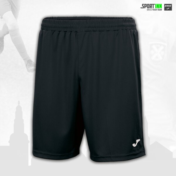 Trainingshose kurz • Nobel • BV Lampertheim • Schwarz • Ohne Taschen