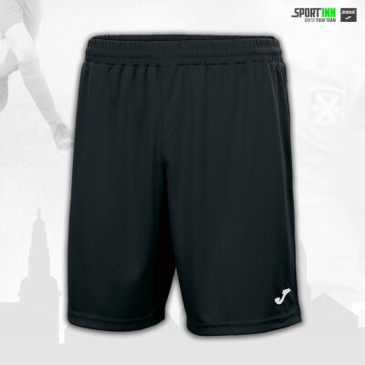 Trainingshose kurz • Nobel • BV Lampertheim • Schwarz • Ohne Taschen