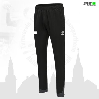Trainingsanzug Hose • TVL Handball • Schwarz • Hummel • hml lead poly pants kids