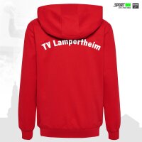 Zip Hoodie • TVL Handball • Rot • Hummel...