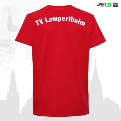 T-Shirt • TVL Handball • Rot • Hummel • hmlgo cotton kids 2.0