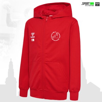 Zip Hoodie • TVL Handball • Rot • Hummel • hmlgo cotton zip hoodie 2.0