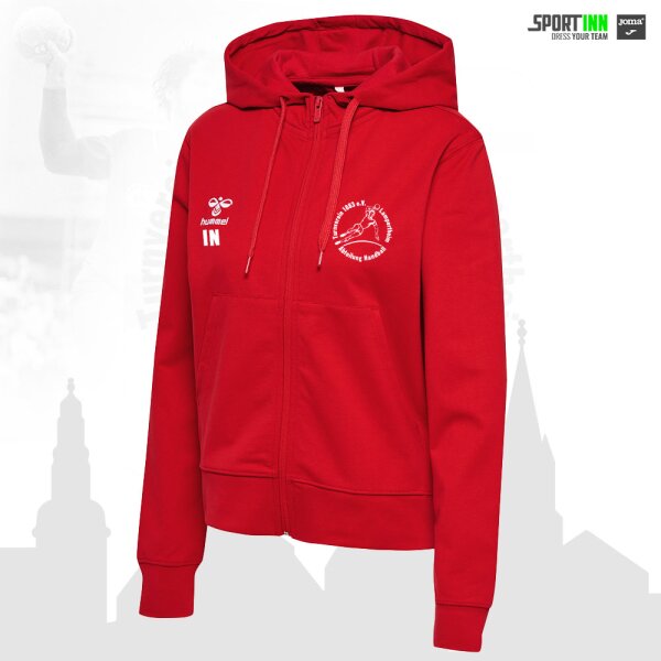 Zip Hoodie • Rot • Hummel • hmlgo cotton zip hoodie women 2.0