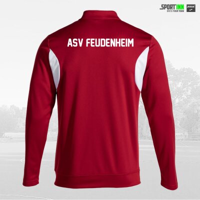 Trainingsjacke • Winner III • ASVF Fussball • Rot/Weiß • Langarm