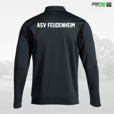 Trainingsjacke • Winner III • ASVF Fussball • Grau/Schwarz • Langarm