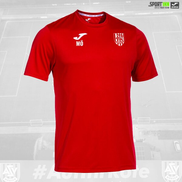 Trainings-Shirt • Combi • ASV Mörsch • Rot • Kurzarm