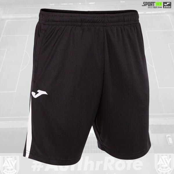 Hose kurz • Championship VII • ASV Mörsch • Schwarz/Weiß • mit Taschen