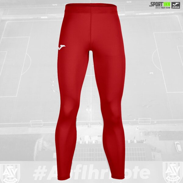 Funktions-Leggings lang • Brama Academy • ASV Mörsch • Rot