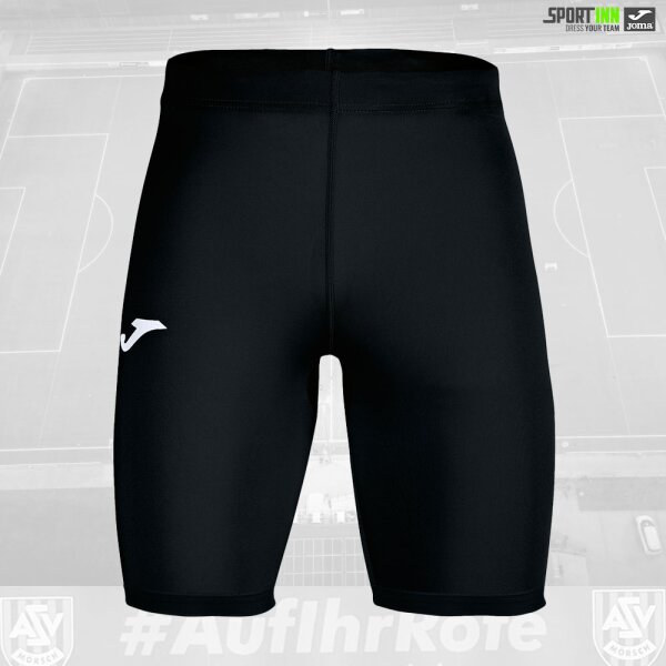 Funktions-Leggings kurz • Brama Academy • ASV Mörsch • Schwarz