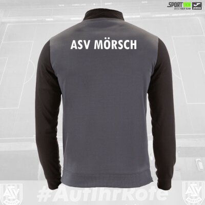 1/4 Zip Sweater • Winner • ASV Mörsch • Grau/Schwarz