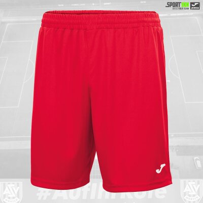Trainingshose kurz • Nobel • ASV Mörsch • Rot • Ohne Taschen