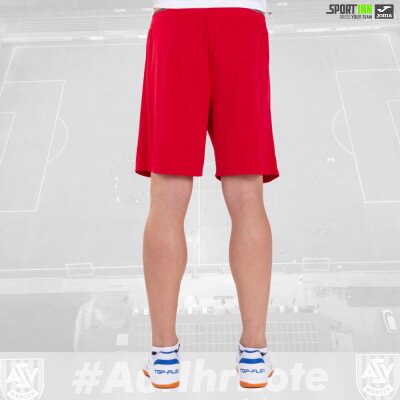 Trainingshose kurz • Nobel • ASV Mörsch • Rot • Ohne Taschen
