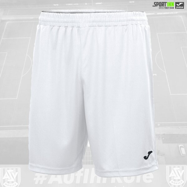 Trainingshose kurz • Nobel • ASV Mörsch • Weiß • Ohne Taschen