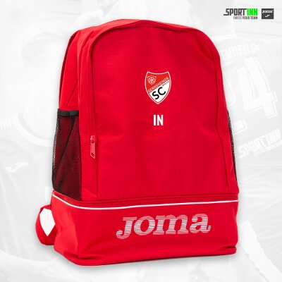 Rucksack • Training III • Gernsheimer SC • Rot • mit Schuhfach und Netzen