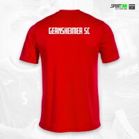 Trainings-Shirt • Combi • Gernsheimer SC • Rot • Kurzarm