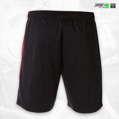 Hose kurz mit Taschen • Eco Championship • Gernsheimer SC • Schwarz/Rot
