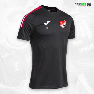 Shirt • Olimpiada • Gernsheimer SC • Schwarz/Rot • Kurzarm